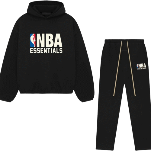 IMG_9144 Fear Of God Essentials NBA Trainingspak - Black