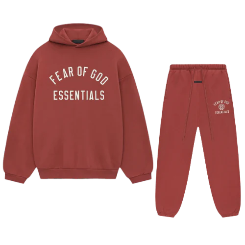 Fear of God Essentials FW24 Trainingspak - Crimson