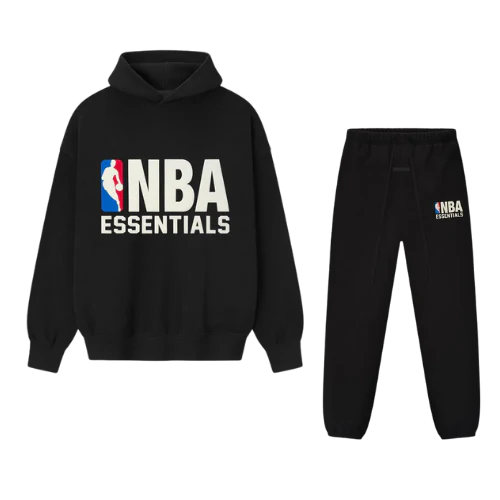 FearofGodEssentialsNBABlackWhiteFullset.png Fear Of God Essentials NBA Trainingspak - Black White